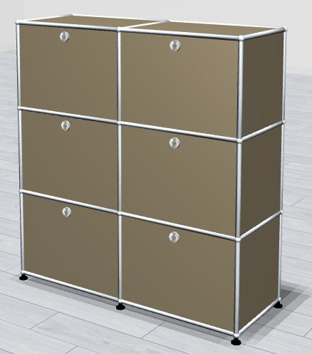 Highboard 2x3 - 6 Klapptüren