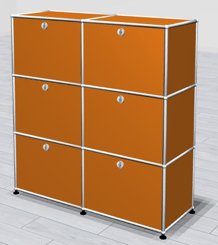 Highboard 2x3 - 6 Klapptüren