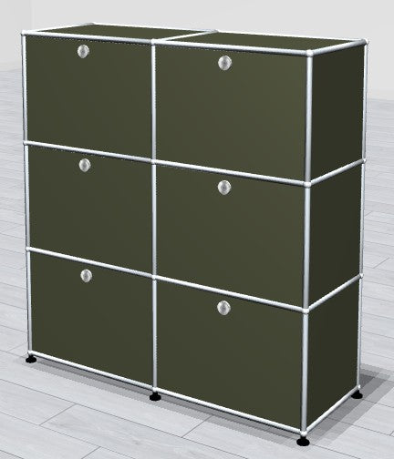 Highboard 2x3 - 6 Klapptüren